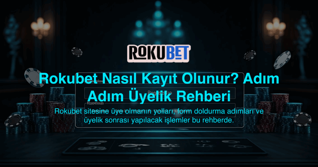 Rokubet Nasıl Kayıt Olunur? Adım Adım Üyelik Rehberi