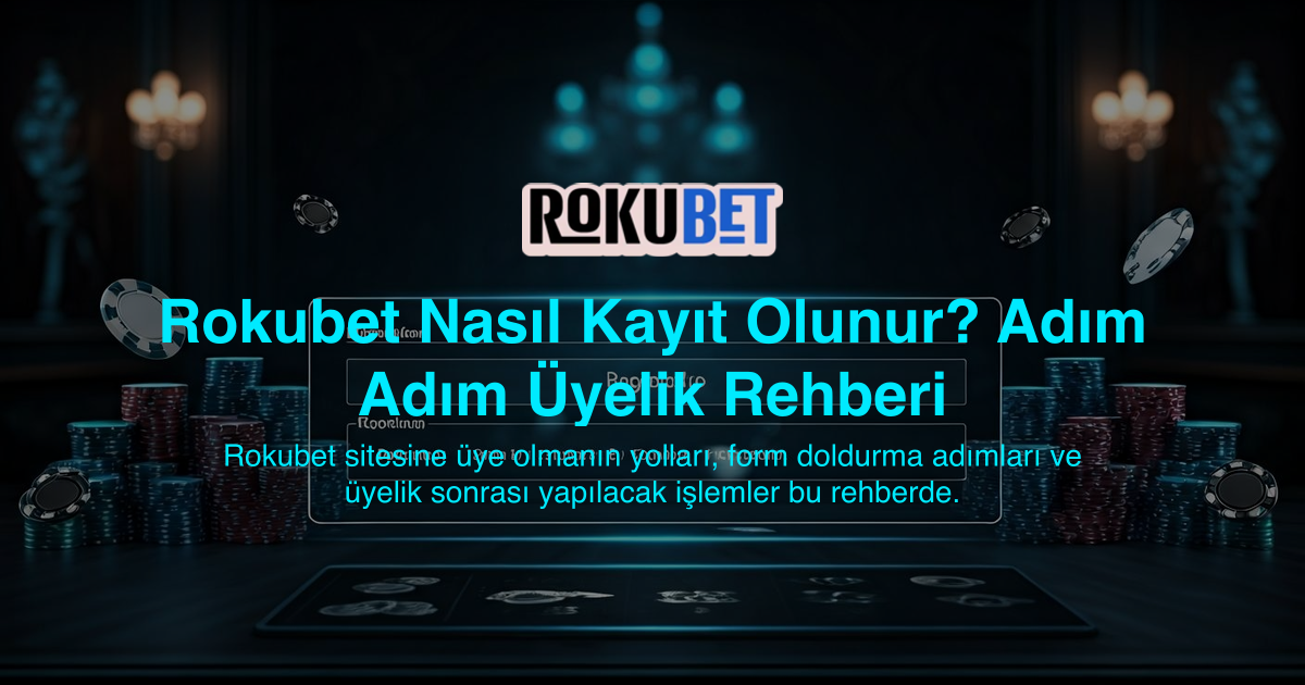 Rokubet Nasıl Kayıt Olunur? Adım Adım Üyelik Rehberi